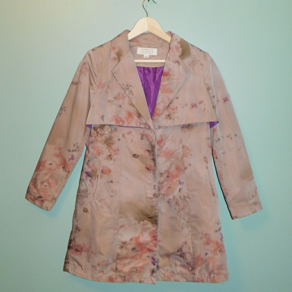 Dusty Lavender trench coat